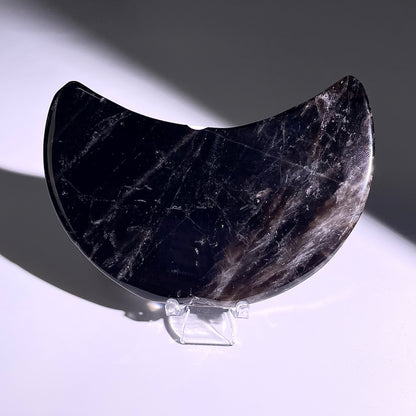 B393◇１点物◇モリオン  ムーン◇118×65×10mm◇天然石・鉱物・パワーストーン