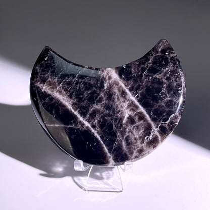 B394◇１点物◇モリオン  ムーン◇122×78×15mm◇天然石・鉱物・パワーストーン