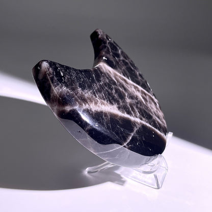 B394◇１点物◇モリオン  ムーン◇122×78×15mm◇天然石・鉱物・パワーストーン