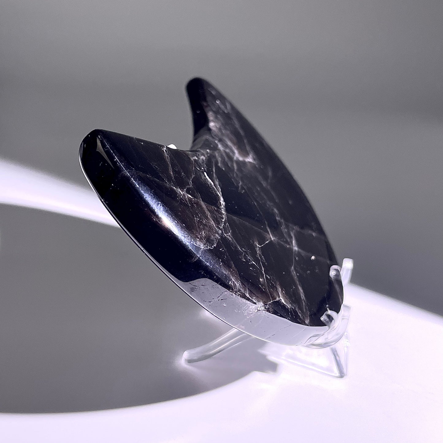 B398◇１点物◇モリオン  ムーン◇137×74×11mm◇天然石・鉱物・パワーストーン