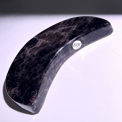 B399◇１点物◇モリオン ムーン◇120×67×15mm◇天然石・鉱物・パワーストーン