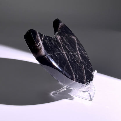 B400◇１点物◇モリオン  ムーン◇122×78×14mm◇天然石・鉱物・パワーストーン