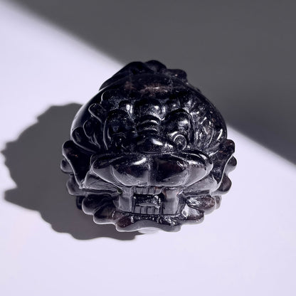 B402◇１点物◇モリオン  竜亀◇80×69×47mm◇天然石・鉱物・パワーストーン