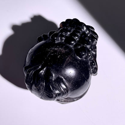 B402◇１点物◇モリオン  竜亀◇80×69×47mm◇天然石・鉱物・パワーストーン