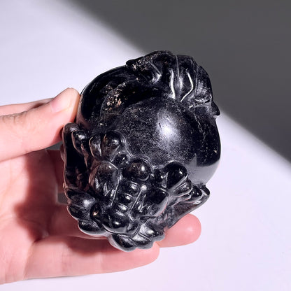 B403◇１点物◇モリオン  竜亀◇74×62×47mm◇天然石・鉱物・パワーストーン