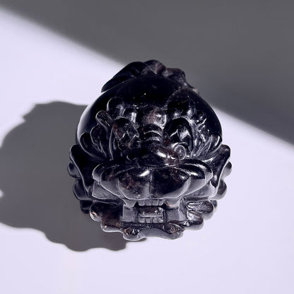 B407◇１点物◇モリオン  竜亀◇83×65×54mm◇天然石・鉱物・パワーストーン