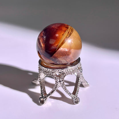 B421◇１点物◇ヘマタイトクォーツ  ボール◇20×20×20mm◇天然石・鉱物・パワーストーン