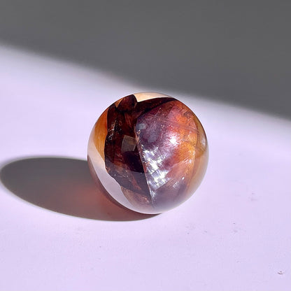 B421◇１点物◇ヘマタイトクォーツ  ボール◇20×20×20mm◇天然石・鉱物・パワーストーン