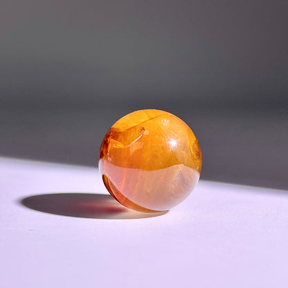 B424◇１点物◇ヘマタイトクォーツ  ボール◇22×22×22mm◇天然石・鉱物・パワーストーン