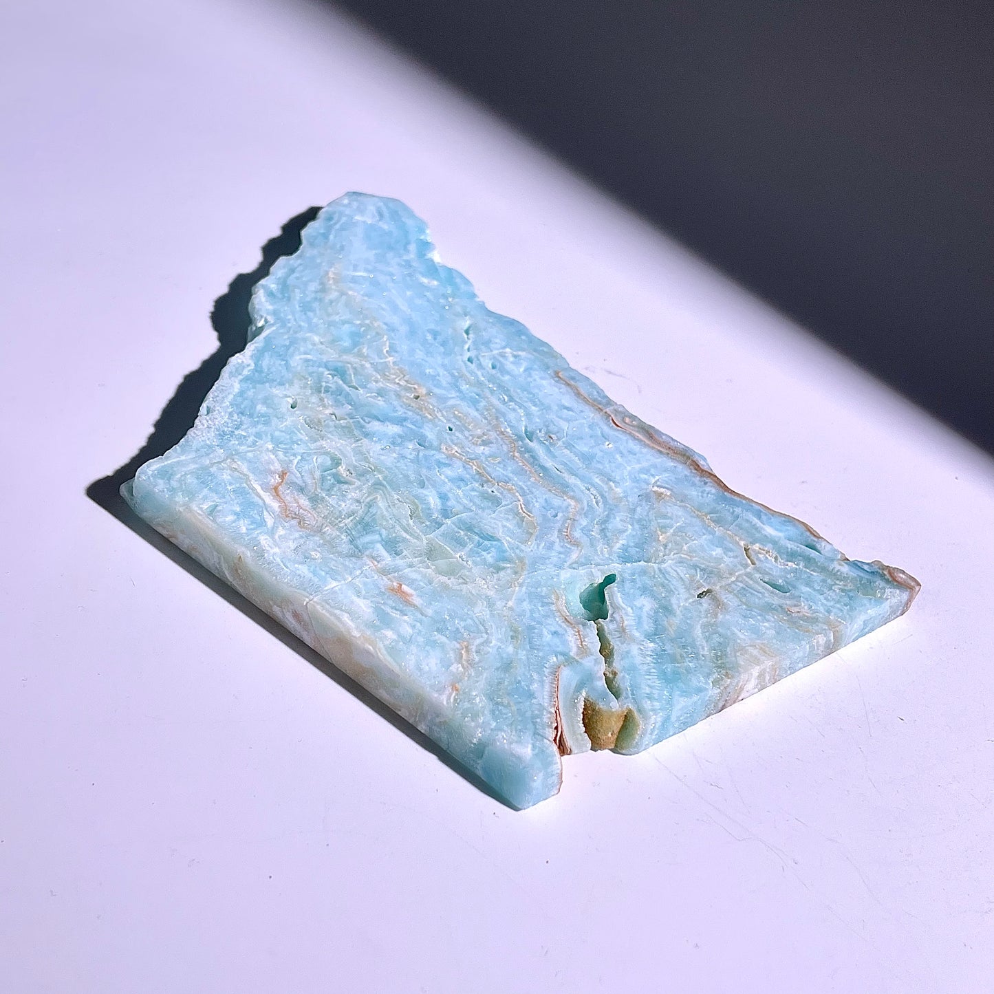 A164◇１点物◇ヘミモルファイト スライス ◇137×79×9mm◇天然石・鉱物・パワーストーン