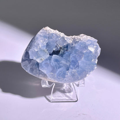 A174◇１点物◇セレスタイト  クラスター◇80×57×45mm◇天然石・鉱物・パワーストーン