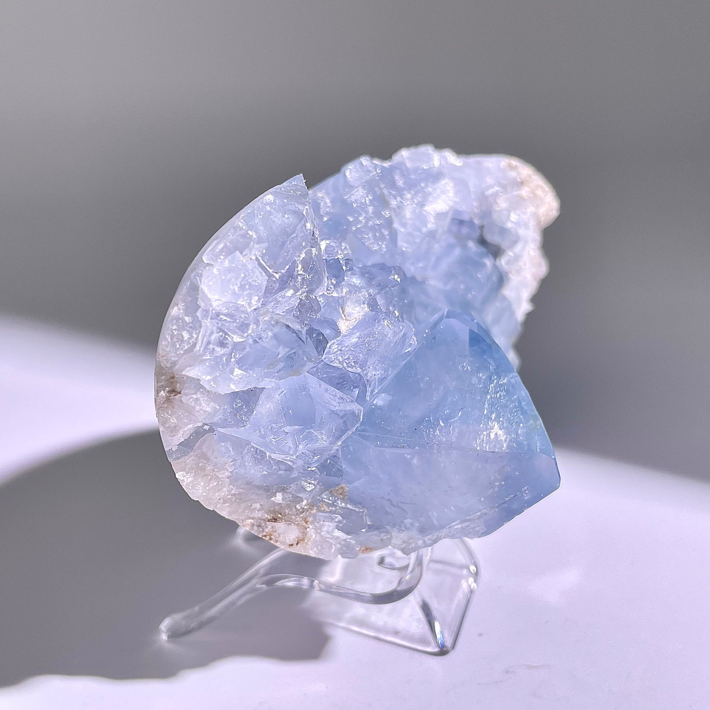 A175◇１点物◇セレスタイト  クラスター◇118×65×51mm◇天然石・鉱物・パワーストーン