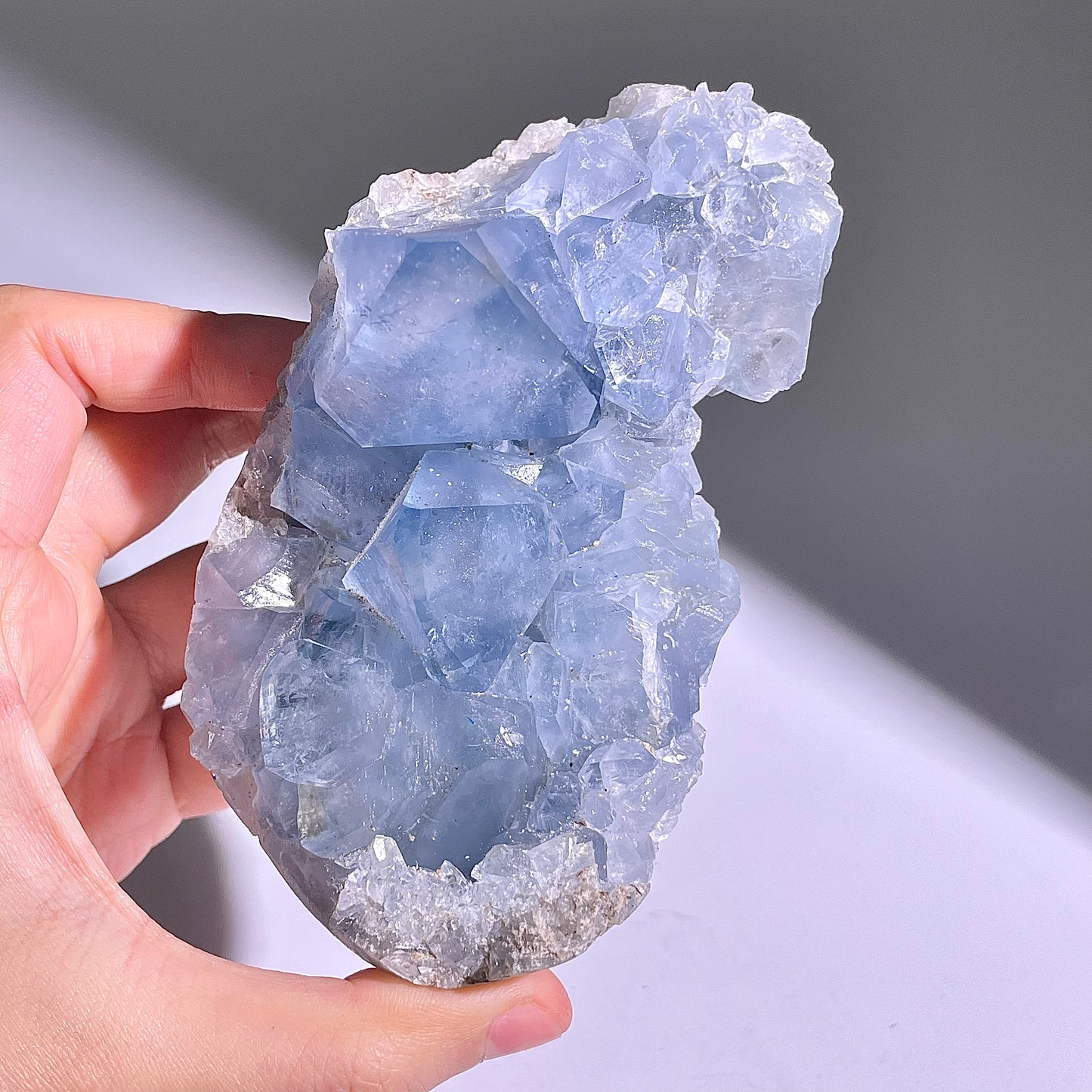 A175◇１点物◇セレスタイト  クラスター◇118×65×51mm◇天然石・鉱物・パワーストーン