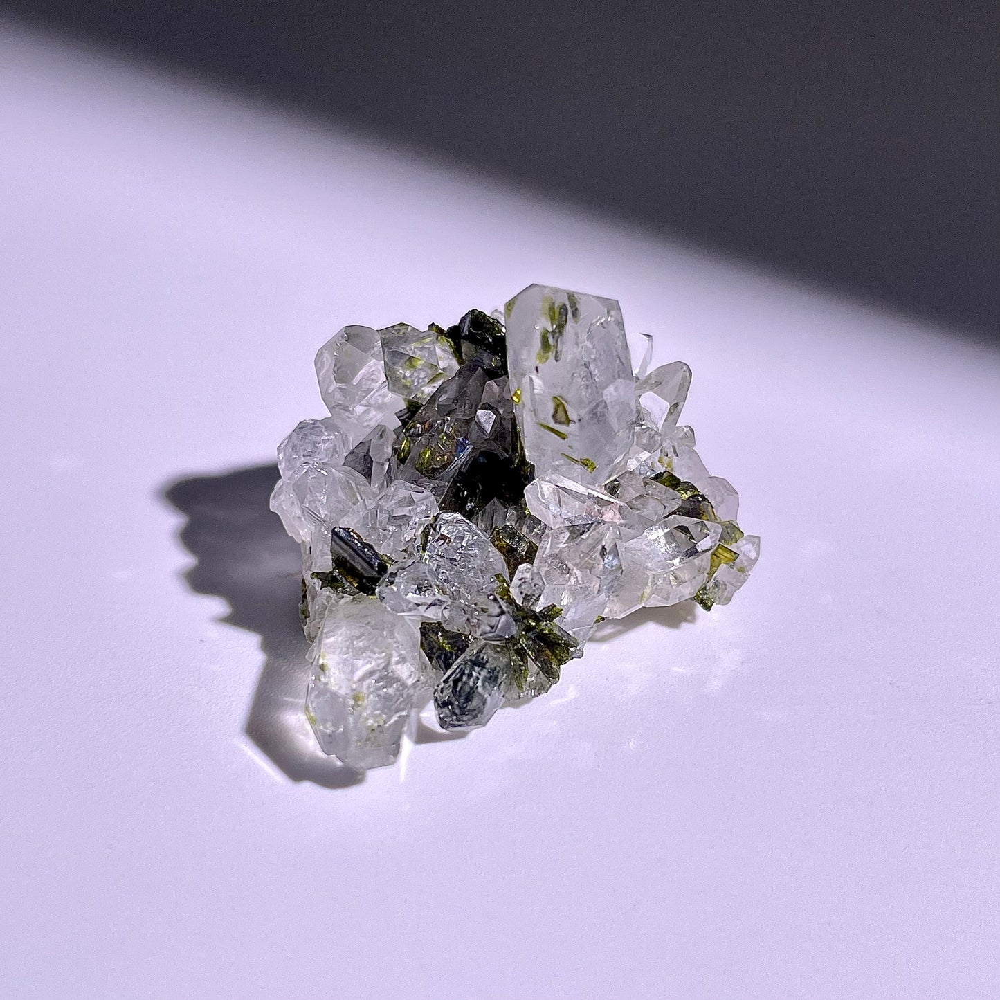 A185◇１点物◇エピドート クラスター◇28×24×20mm◇天然石・鉱物・パワーストーン