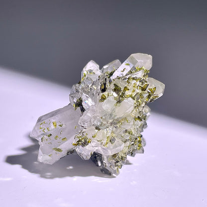 A186◇１点物◇エピドート クラスター◇35×28×40mm◇天然石・鉱物・パワーストーン