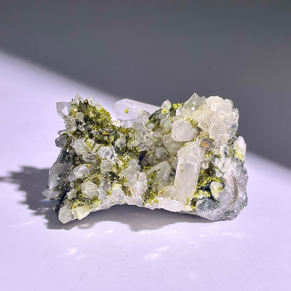 A187◇１点物◇エピドート クラスター◇49×30×40mm◇天然石・鉱物・パワーストーン