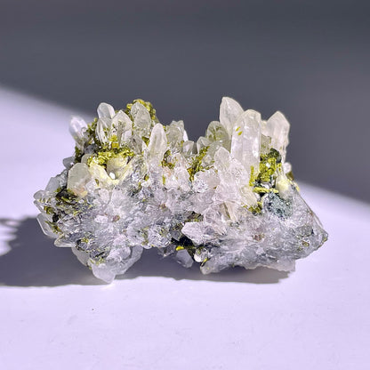 A187◇１点物◇エピドート クラスター◇49×30×40mm◇天然石・鉱物・パワーストーン