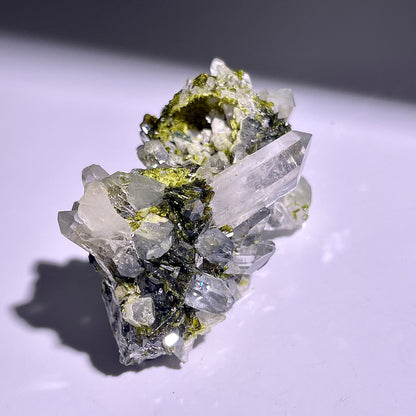 A187◇１点物◇エピドート クラスター◇49×30×40mm◇天然石・鉱物・パワーストーン