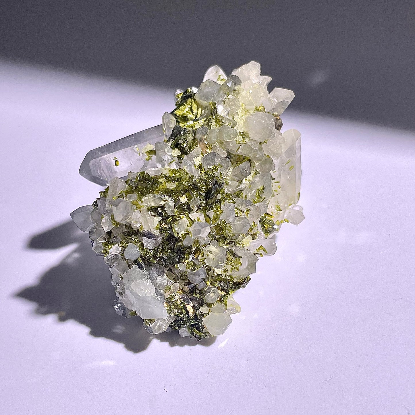 A187◇１点物◇エピドート クラスター◇49×30×40mm◇天然石・鉱物・パワーストーン