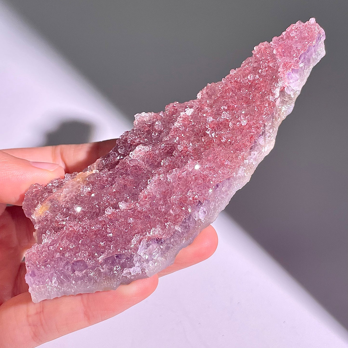 A207◇１点物◇彩晶マシュマロ ◇126×48×16mm◇天然石・鉱物・パワーストーン