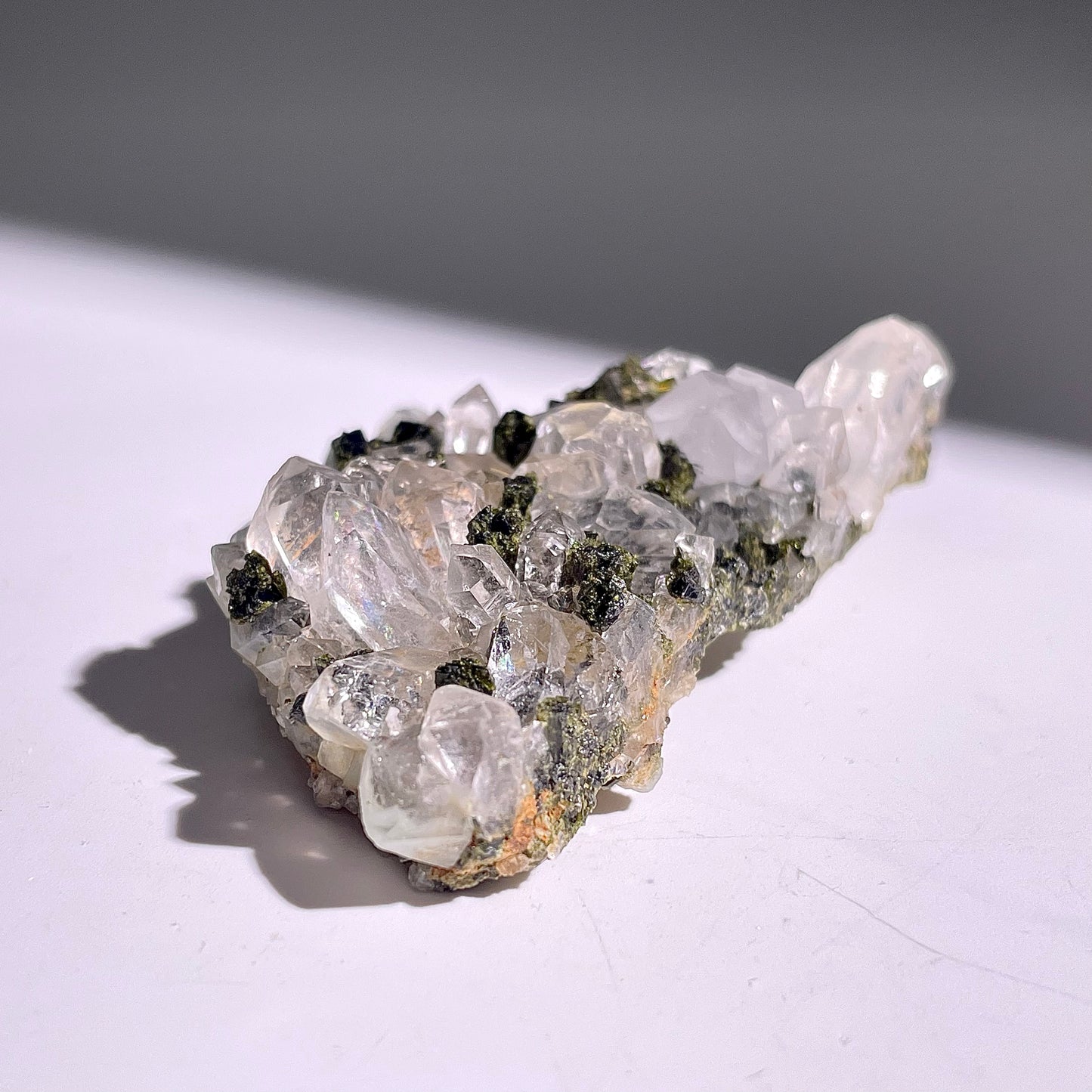 A244◇１点物◇エピドート  クラスター◇70×39×15mm◇天然石・鉱物・パワーストーン