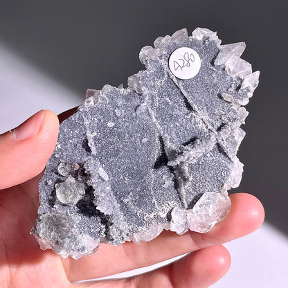 A280◇１点物◇方解石と閃亜鉛鉱の共生◇89×56×25mm◇天然石・鉱物・パワーストーン
