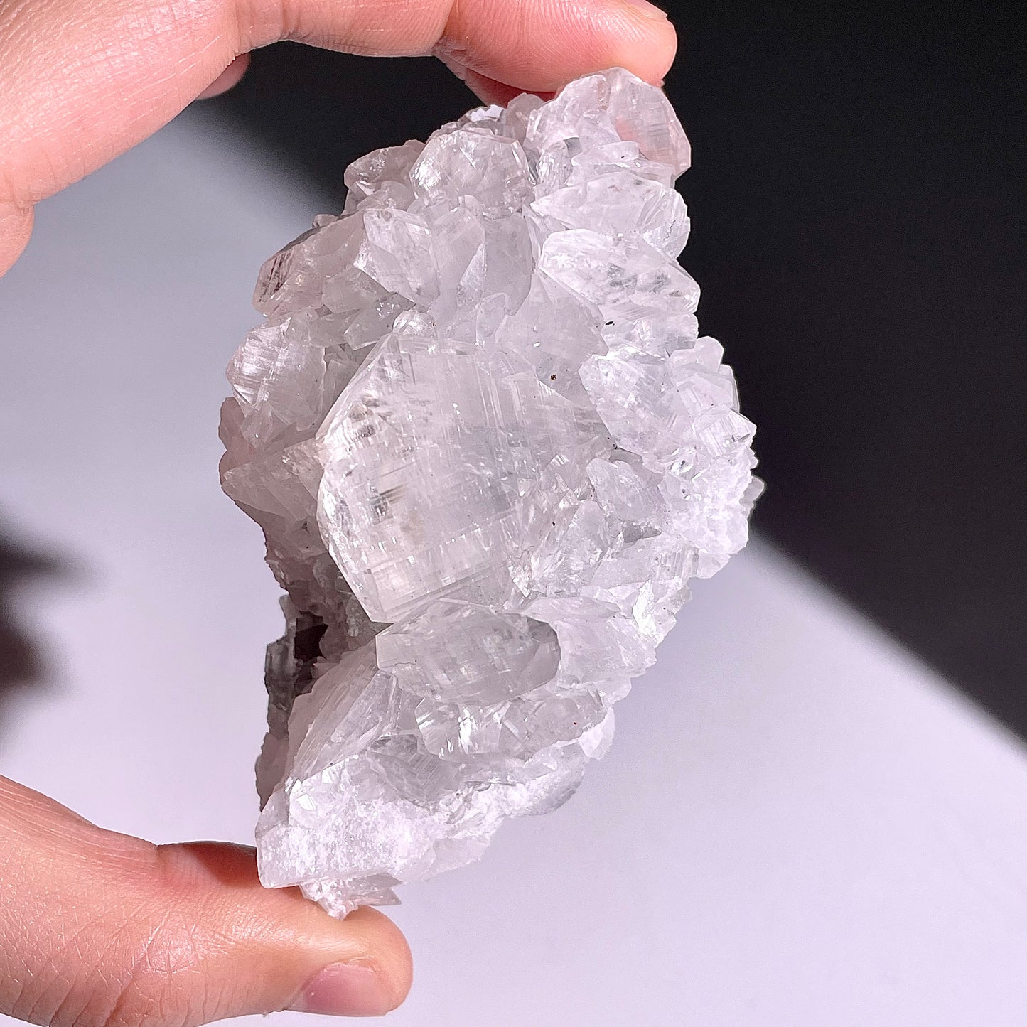 A281◇１点物◇方解石と閃亜鉛鉱の共生◇85×54×42mm◇天然石・鉱物・パワーストーン