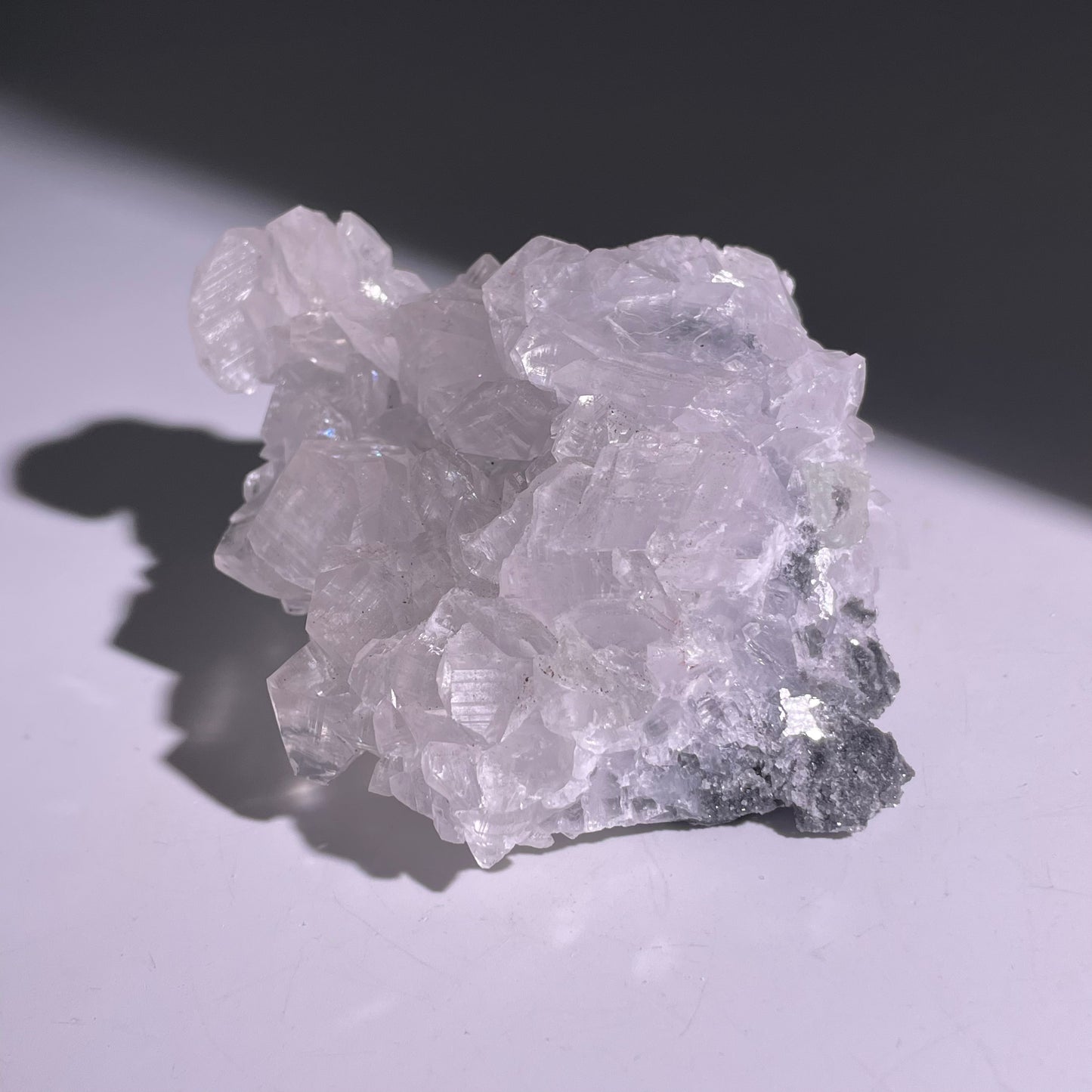 A282◇１点物◇方解石と閃亜鉛鉱の共生◇96×78×43mm◇天然石・鉱物・パワーストーン