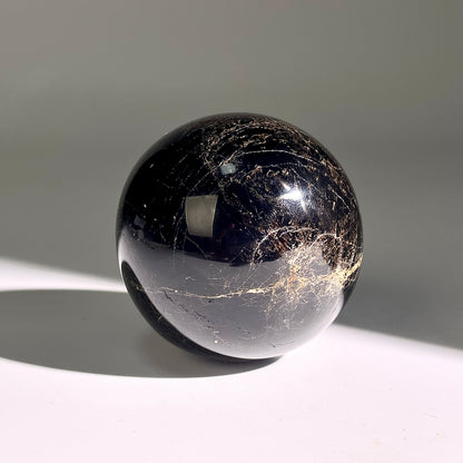 B457◇１点物◇ブラックトルマリン ボール◇53×53×53mm◇天然石・鉱物・パワーストーン