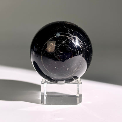 B462◇１点物◇ブラックトルマリン ボール◇55×55×55mm◇天然石・鉱物・パワーストーン