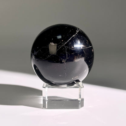 B462◇１点物◇ブラックトルマリン ボール◇55×55×55mm◇天然石・鉱物・パワーストーン