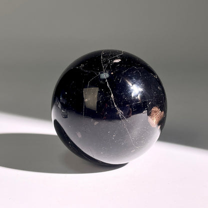 B462◇１点物◇ブラックトルマリン ボール◇55×55×55mm◇天然石・鉱物・パワーストーン