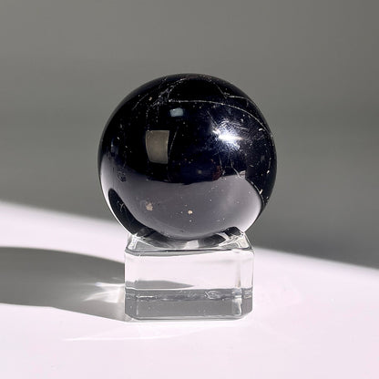 B463◇１点物◇ブラックトルマリン ボール◇43×43×43mm◇天然石・鉱物・パワーストーン