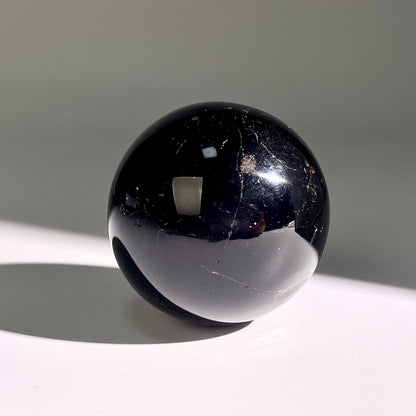 B464◇１点物◇ブラックトルマリン ボール◇54×54×54mm◇天然石・鉱物・パワーストーン