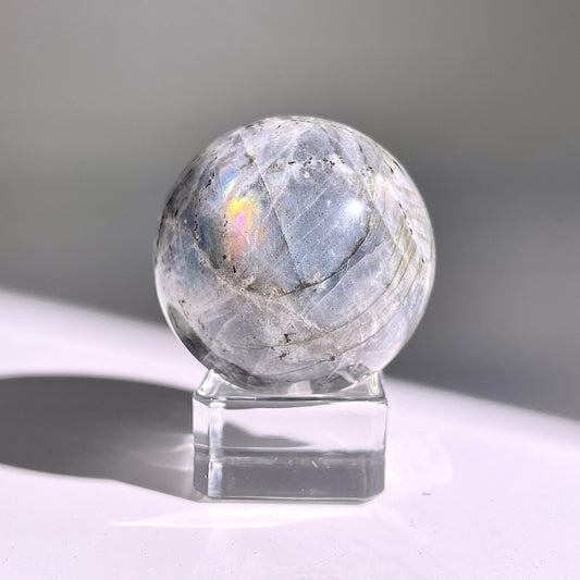 B466◇１点物◇ラブラドライト ボール◇45×45×45mm◇天然石・鉱物・パワーストーン