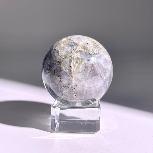 B466◇１点物◇ラブラドライト ボール◇45×45×45mm◇天然石・鉱物・パワーストーン