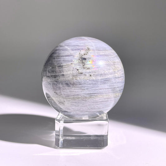 B469◇１点物◇ラブラドライト ボール◇48×48×48mm◇天然石・鉱物・パワーストーン