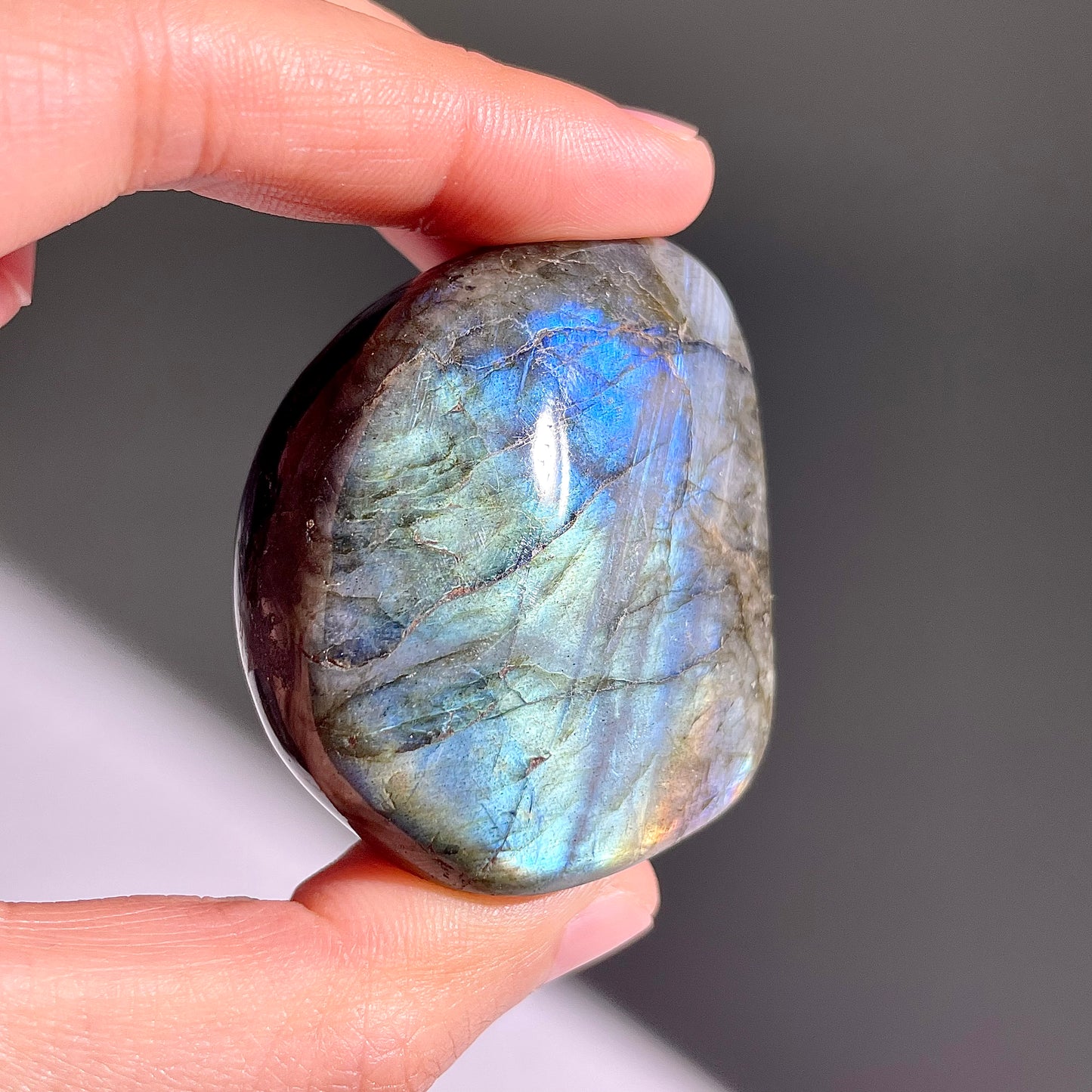 A356◇１点物◇ラブラドライト 原石◇45×40×25mm◇天然石・鉱物・パワーストーン