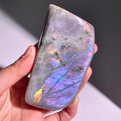 A357◇１点物◇ラブラドライト 原石◇92×51×20mm◇天然石・鉱物・パワーストーン