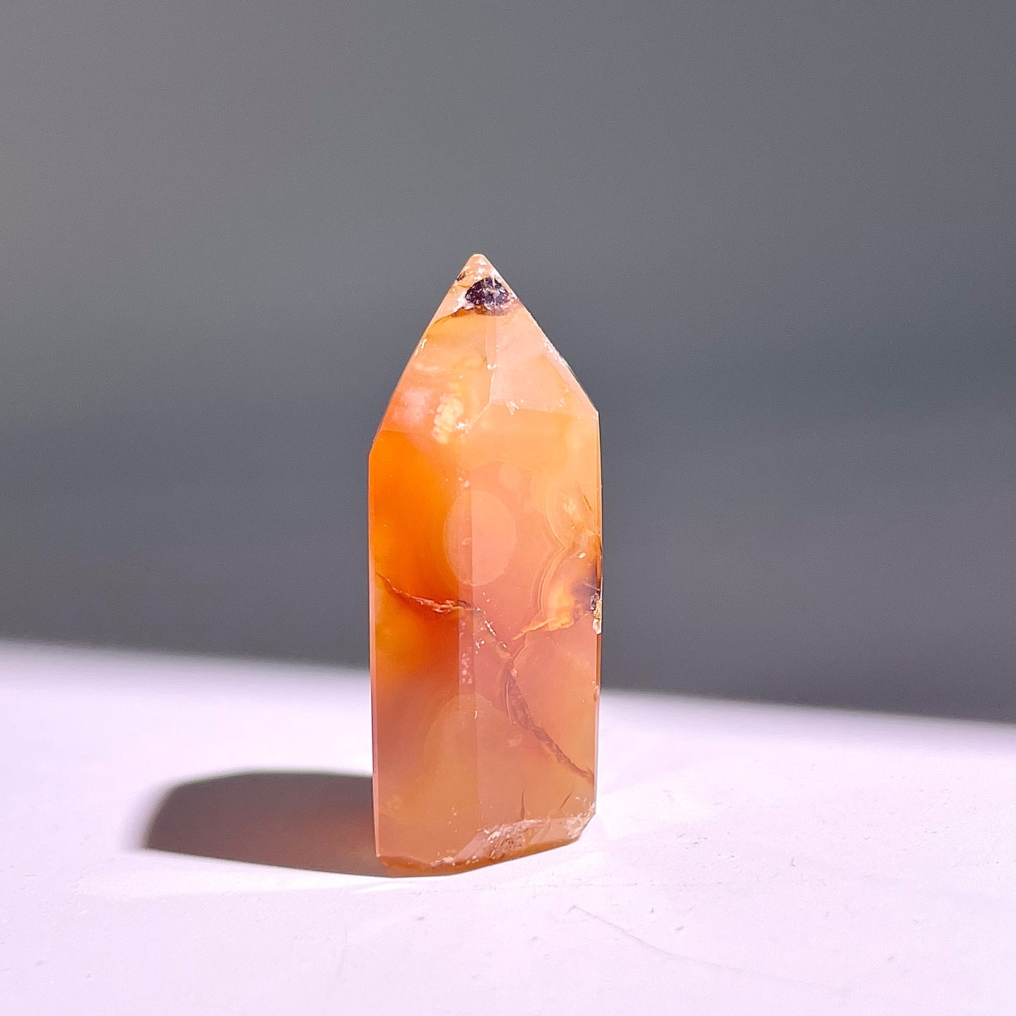 B491◇１点物◇アゲート  ピラー◇37×21×14mm◇天然石・鉱物・パワーストーン