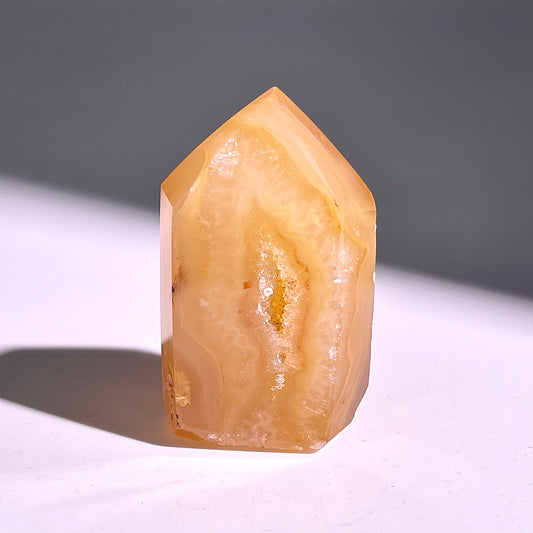 B495◇１点物◇アゲート  ピラー◇40×24×17mm◇天然石・鉱物・パワーストーン