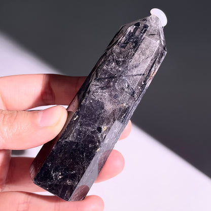 B518◇１点物◇ブラックトルマリン  ピラー◇90×26×27mm◇天然石・鉱物・パワーストーン