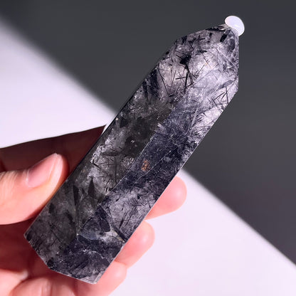 B525◇１点物◇ブラックトルマリン  ピラー◇87×28×32mm◇天然石・鉱物・パワーストーン