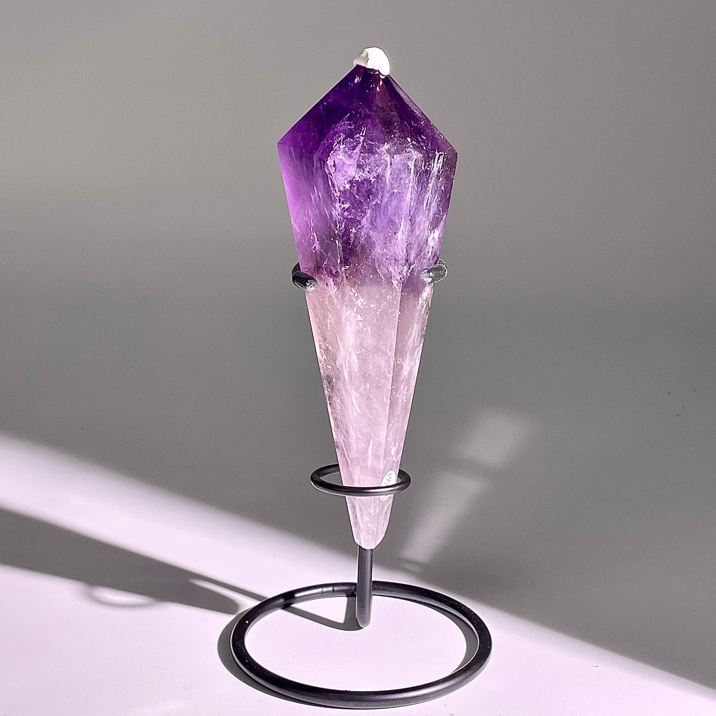 B530◇１点物◇アメジスト サセプター◇151×51×48mm◇天然石・鉱物・パワーストーン