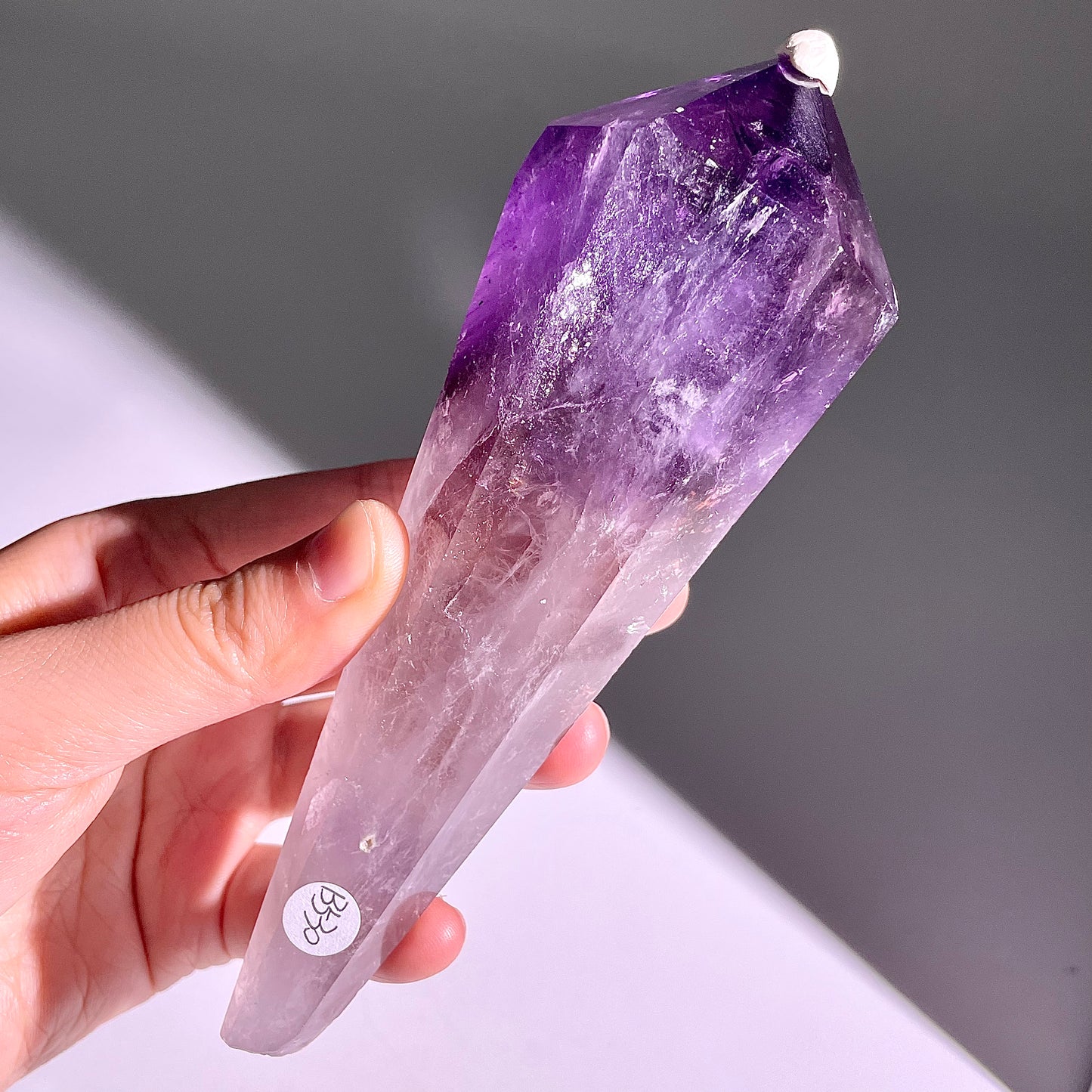 B530◇１点物◇アメジスト サセプター◇151×51×48mm◇天然石・鉱物・パワーストーン