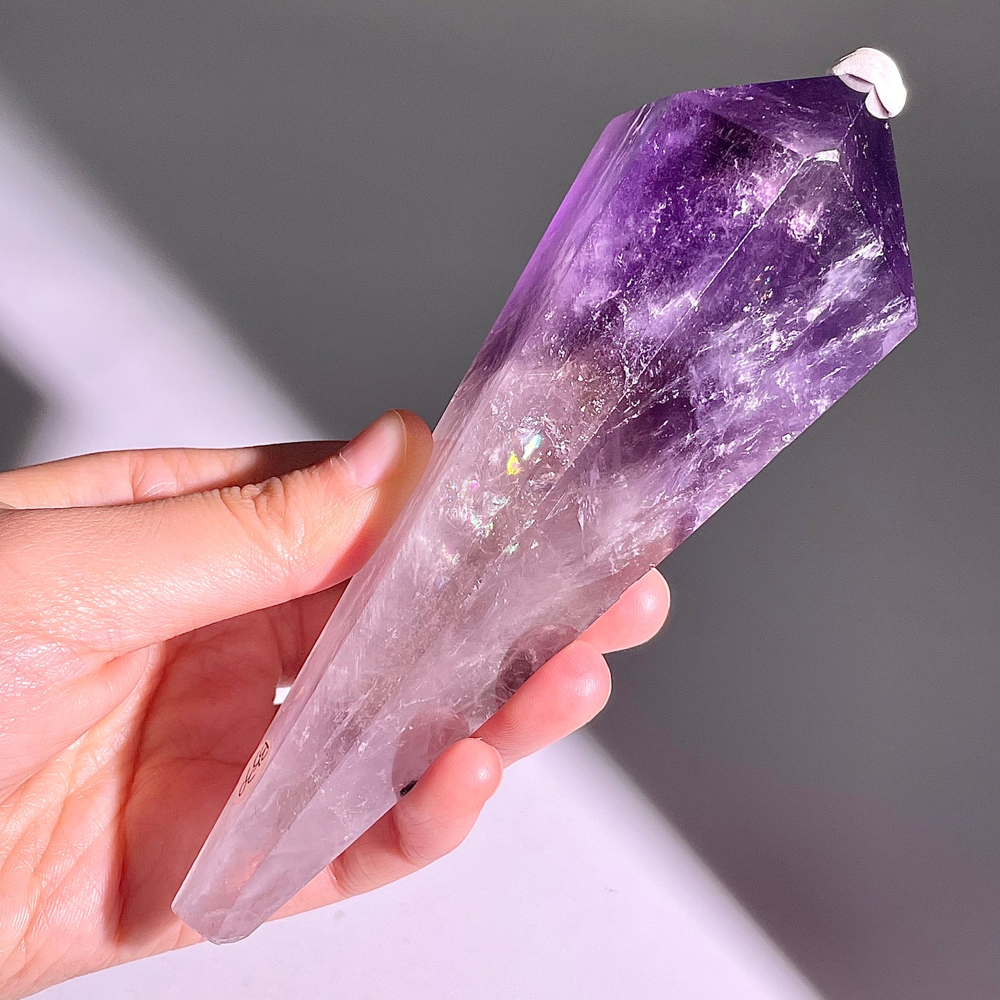 B530◇１点物◇アメジスト サセプター◇151×51×48mm◇天然石・鉱物・パワーストーン