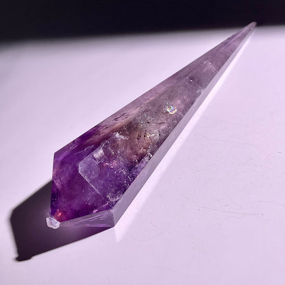 B532◇１点物◇アメジスト サセプター◇205×40×28mm◇天然石・鉱物・パワーストーン