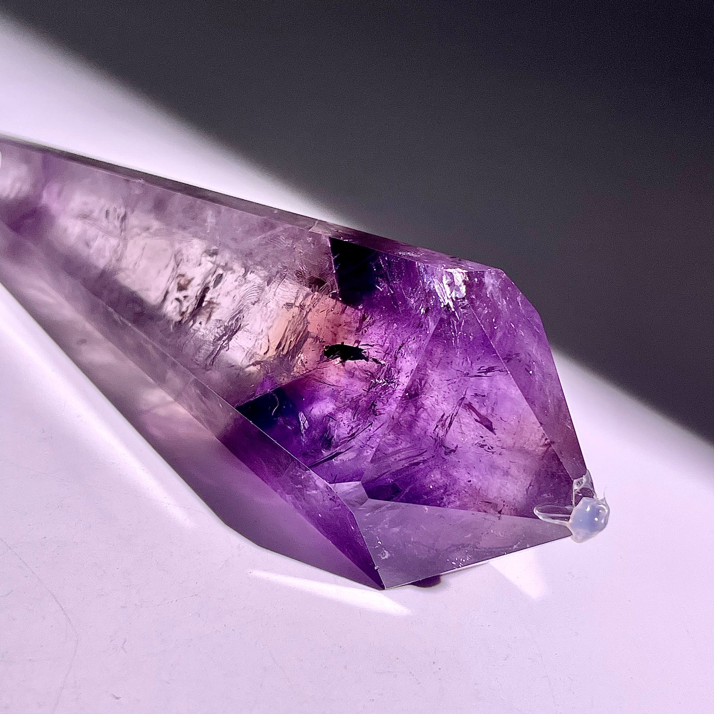 B532◇１点物◇アメジスト サセプター◇205×40×28mm◇天然石・鉱物・パワーストーン