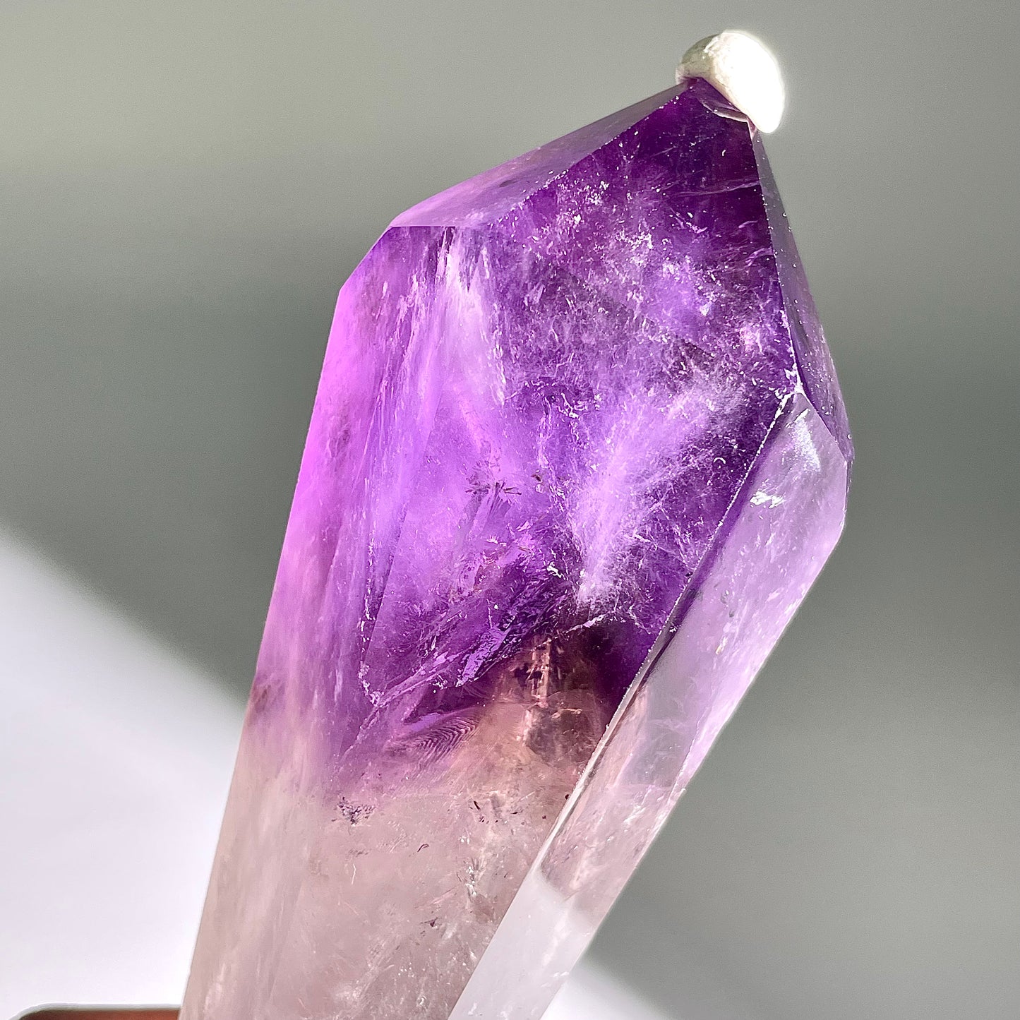 B536◇１点物◇アメジスト サセプター◇156×46×50mm◇天然石・鉱物・パワーストーン