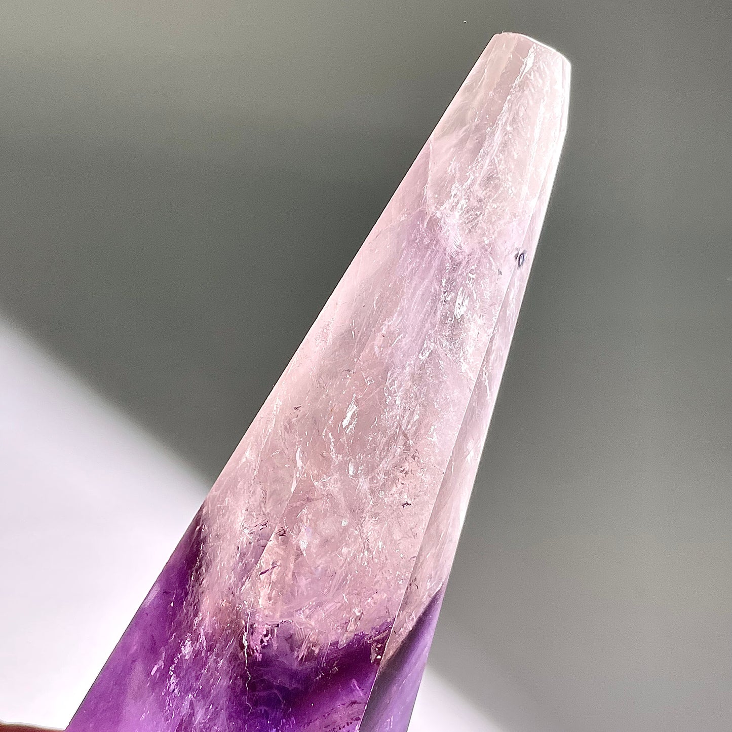 B536◇１点物◇アメジスト サセプター◇156×46×50mm◇天然石・鉱物・パワーストーン